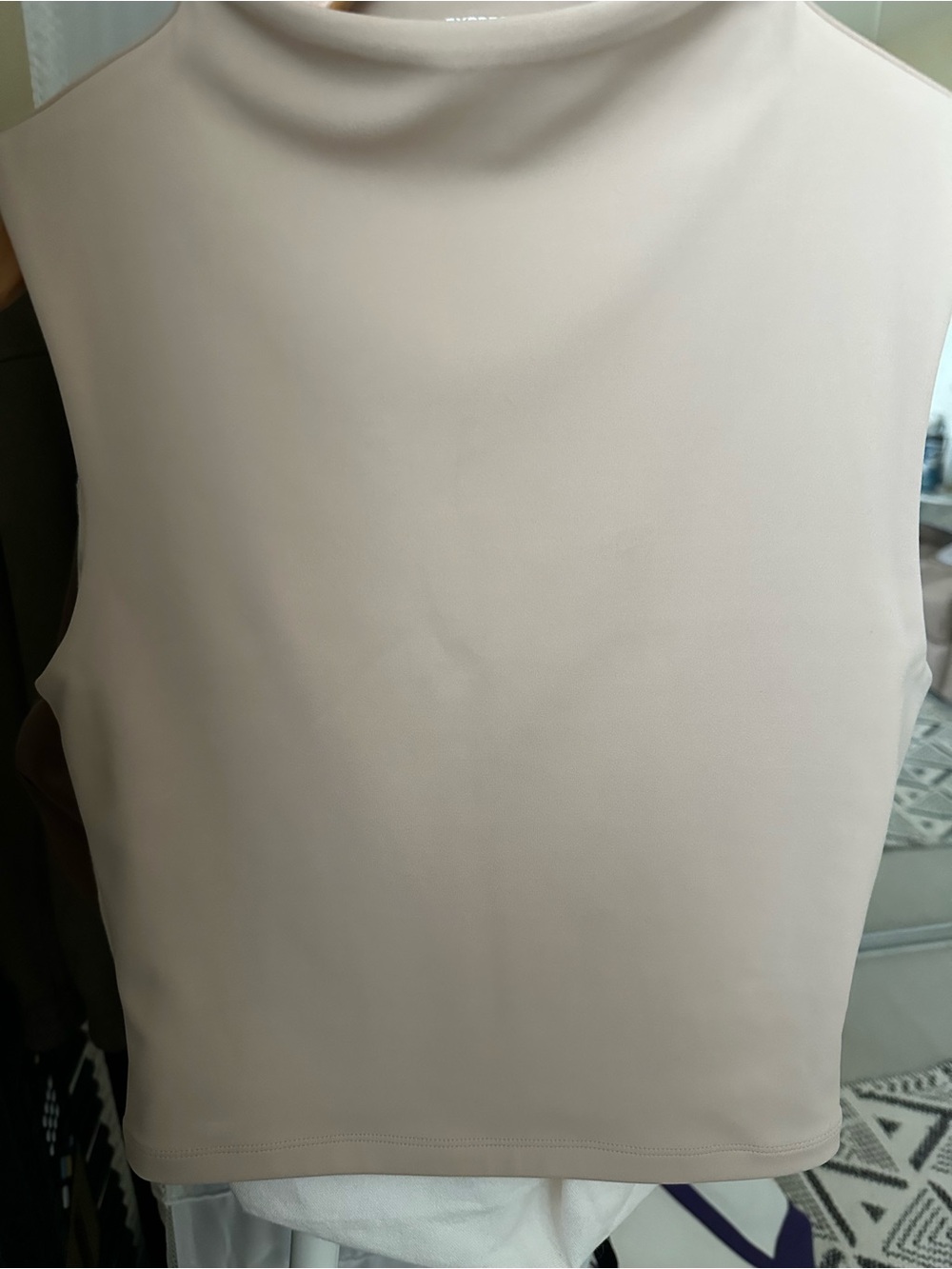 Brand New w/ Tag Express Sleeveless Body Contour Mock Neck Tank